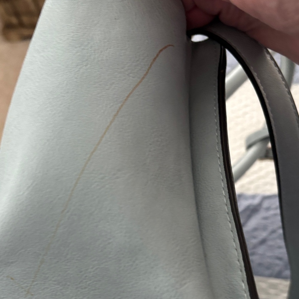 The Limited Slate Blue Satchel - Picture 8 of 8